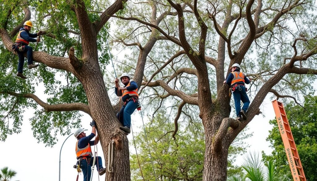 Professional arborists Centurion at work